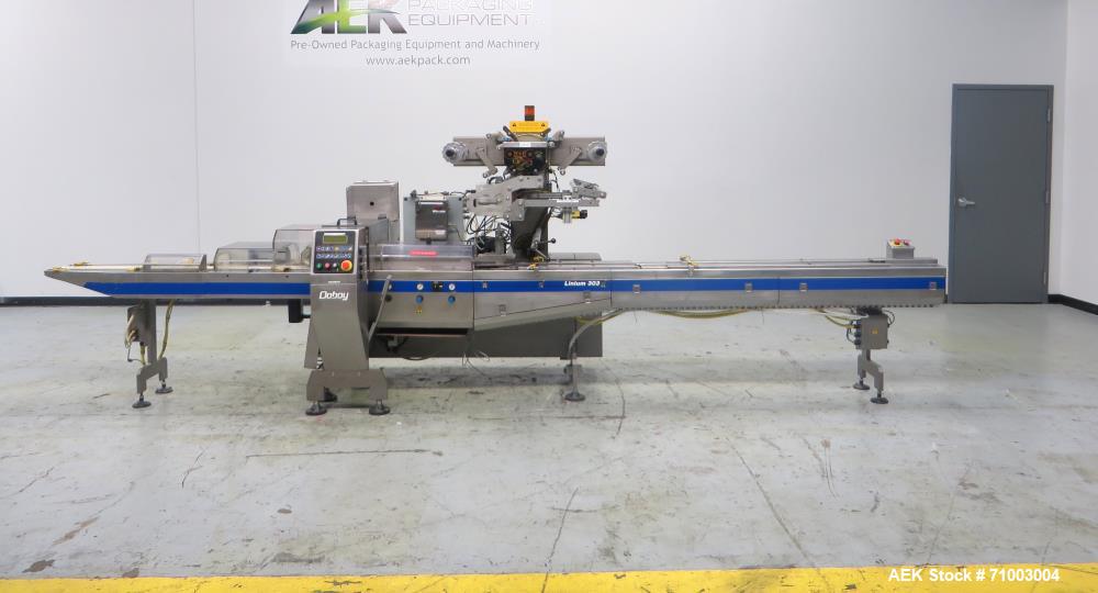 Used Bosch Doboy Linium 303 Long Dwell Horizontal Flow Wrapper